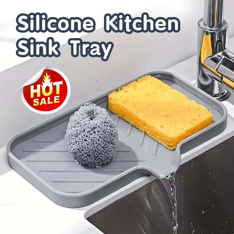 Silicone Sink Organizer Tray