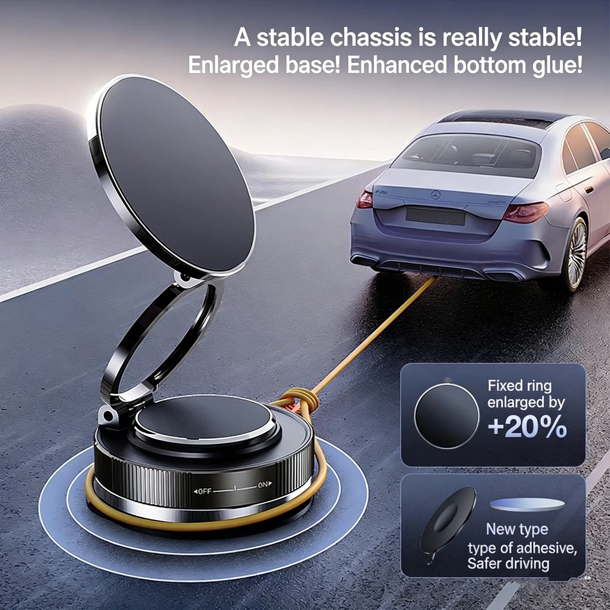 GripPro Magnetic Car Mount 360°